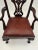 Hand Carved Mahogany English Chippendale Style Armchair For Sale - Image 12 of 13