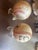 1930s Vintage Pair of 1936 First Hall of Fame Election Baseballs and Stand For Sale - Image 5 of 12