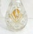 1970s 1970s Vintage Austrian Animal Engraved Overlaid Gold Amber Glass Liqueur Bottle For Sale - Image 5 of 11