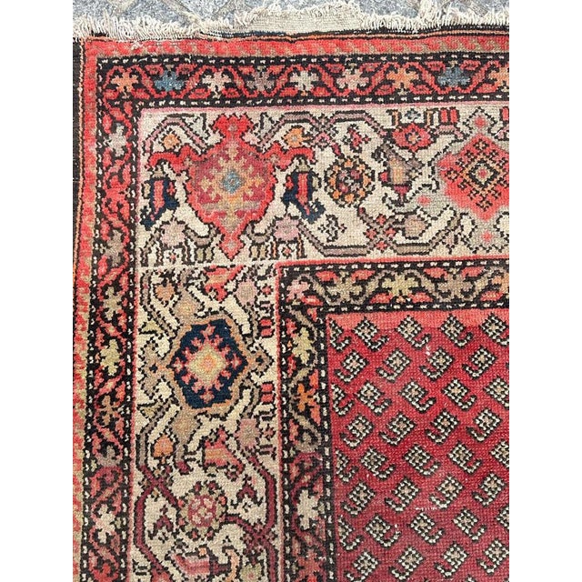 Large Antique Malayer Runner, 1890s For Sale - Image 10 of 18