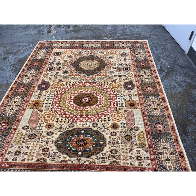 5ft 10in × 7ft 6in Gallery Ephesus Mamluk Area Rug For Sale In San Francisco - Image 6 of 12
