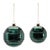 Bring classic holiday sparkle to your décor with this Glass Ball Ornament Set. Featuring two sizes4" and 5" in...