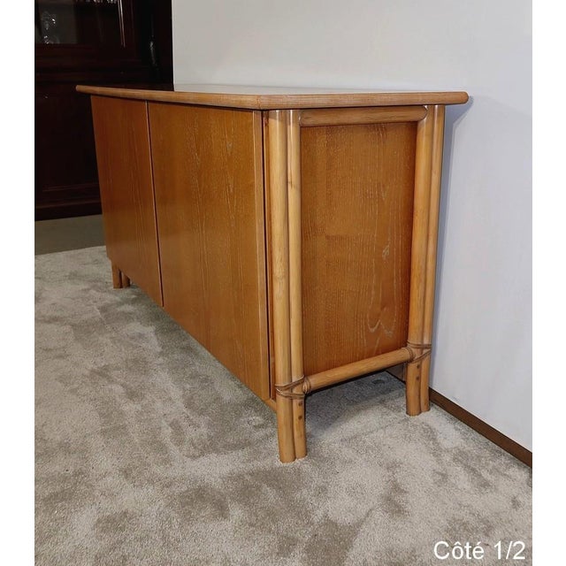 Brown Italian Buffet in Oak, 1970 For Sale - Image 8 of 18