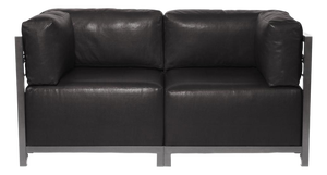 Axis 2pc Sectional Avanti Black Titanium Frame