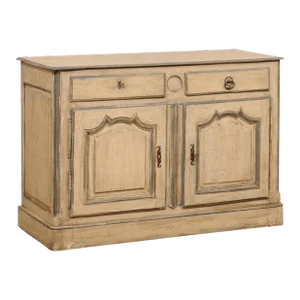 18th Century French Painted Wood Buffet Cabinet
