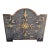 Vintage Ornate Hollywood Regency Greek Key Gold Gilt Scrollwork Fire Place Screen For Sale
