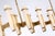 Visual Comfort Ian K. Fowler for Visual Comfort Signature Malik Large Linear Chandelier in Hand-Rubbed Antique Brass with Alabaster For Sale - Image 4 of 10