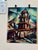 Paper Henry Emil Salloch Original Pastel on Paper Expressionist Village With Tower, 1962. For Sale - Image 7 of 7
