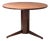 Mid-Century Round Wooden Table, 1950 For Sale