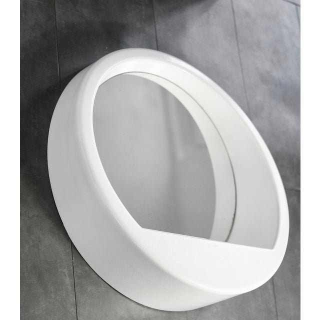 Space Age Mirror in Resin, 1970s For Sale - Image 3 of 14