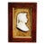 Hand Carved Marble Dante Alighieri Portrait Relief Framed Italian Grand Tour Art Classical Literary Home Wall Decor For Sale