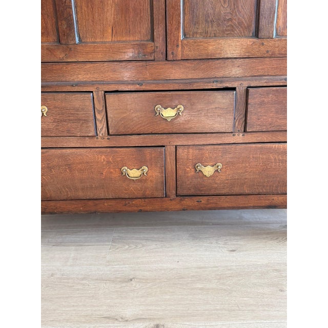 English Early 19th Century English Oak Stable Cabinet/Hutch For Sale - Image 3 of 7