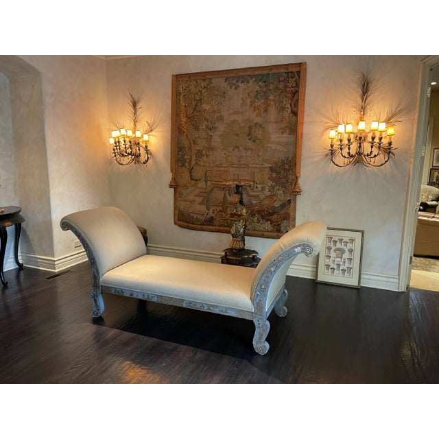 Metal Mid Century Tony Duquette Venetian Light Sconce For Sale - Image 7 of 11