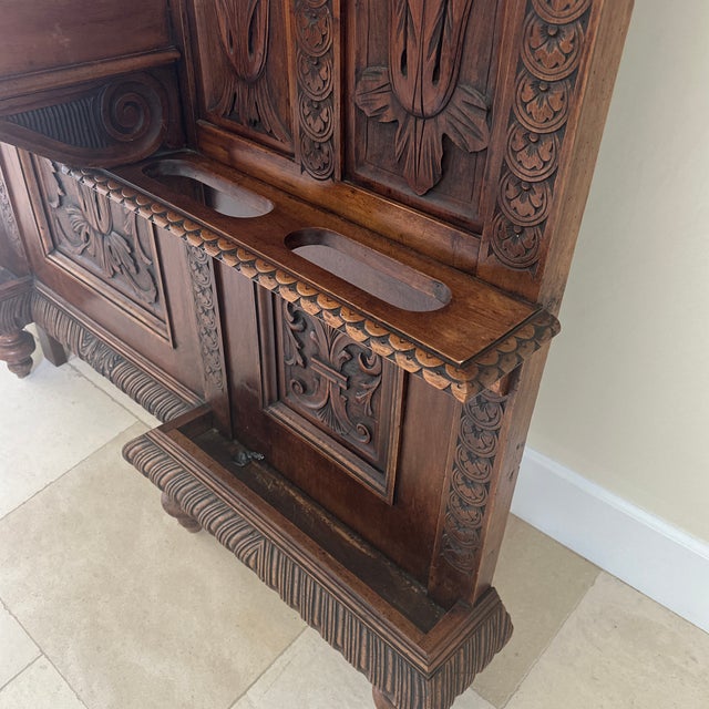 Antique Italian Hall Tree For Sale In Los Angeles - Image 6 of 9