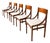 Chaises in Wood from Silvio Cavatorta, Italy, 1960s, Set of 5 For Sale