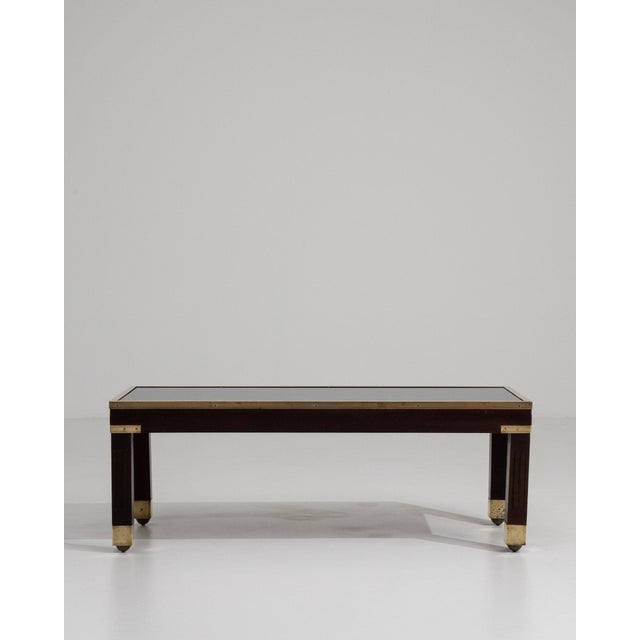 Wood 19th Century France Gold Wood Coffee Table For Sale - Image 7 of 11