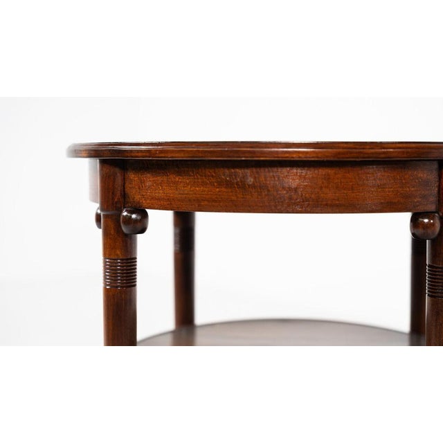 Vienna Secession Side Table attributed to Gustav Siegel For Sale - Image 3 of 7