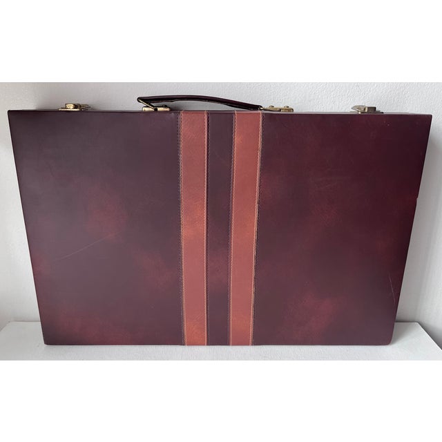 1970s Vintage 24" Tournament Size Backgammon Set-Complete For Sale - Image 5 of 7