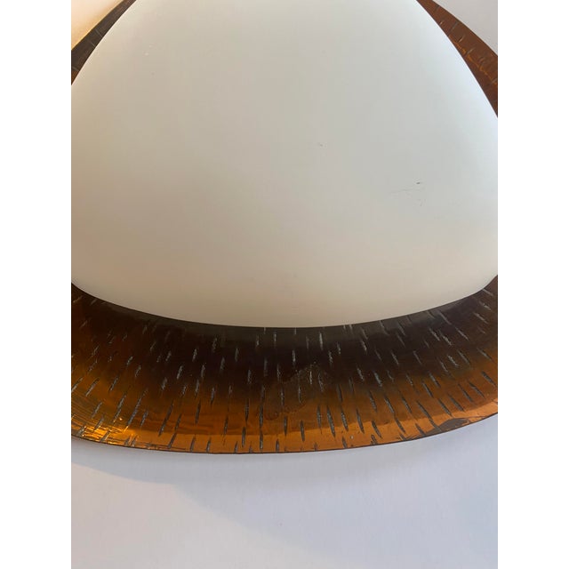 Triangular Glass Wall Light by Goffredo Reggiani, 1961, in Very Good conditions. Designed 1960 to 1969 I have official...