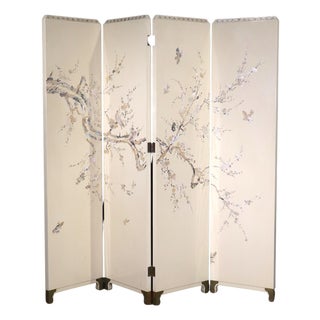 Mid 20th Century Vintage Divider w/ Mother of Pearl For Sale