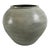 Vintage Grey Glaze Terra Cotta Pot For Sale