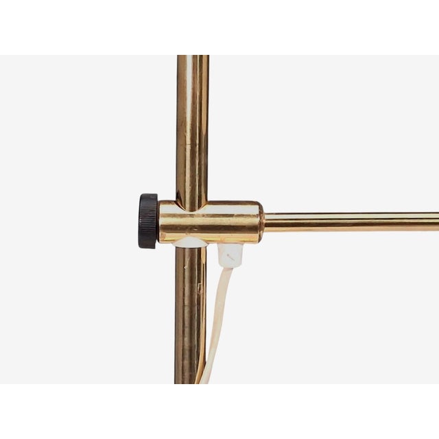 Hans-Agne Jakobsson, Large Adjustable Table Lamp, Polished Brass, Sweden, 1960s For Sale - Image 12 of 16