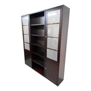 Contemporary Storage Wall Unit, Set of Three For Sale