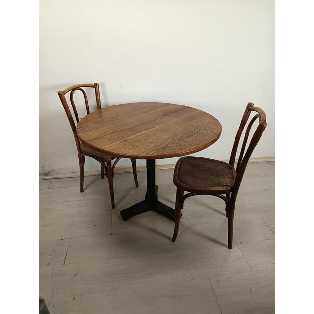 Art Deco Bistro Side Table from Fischel, 1920s For Sale - Image 3 of 15