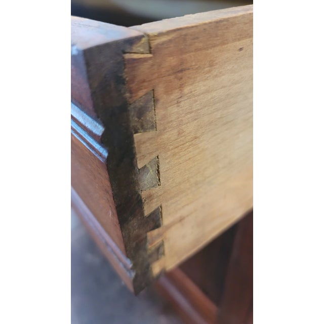 Victorian Antique 1870s Victorian Cherry Wash Stand Dresser For Sale - Image 3 of 8