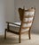 Mid-Century Modern Pair of Wood and Upholstered Armchairs, 1940s/50s, France For Sale - Image 3 of 17