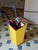 Contemporary Plinto Giallo Umbrella Stand by Pietro Meccani for Meccani Design For Sale - Image 3 of 5