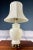1970s Glass and Brass Chinoiserie Table Lamp For Sale - Image 12 of 13