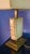 Large Ceramic & Patinated Brass Table Lamp, 1970s For Sale - Image 10 of 11