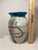 1990s 1993 Hand Crafted Ceramic Vase by James & Linda Haggerty For Sale - Image 5 of 6