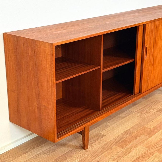 Sideboard in Teak, 1950s For Sale - Image 10 of 17