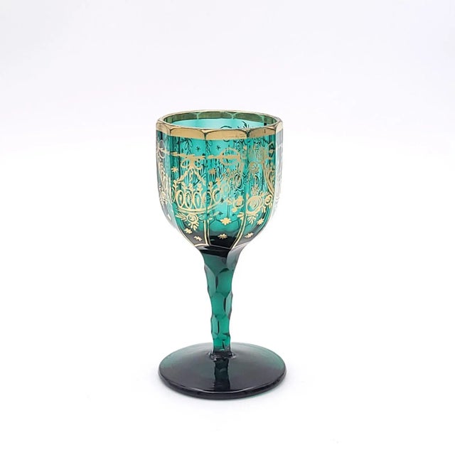 French Late 18th Century French Wine Glasses- Set of 8 For Sale - Image 3 of 8