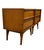 Mid-Century Modern Vintage Mid-Century Modern Two-Drawer Nightstands - Matching Pair With Dovetailed Drawers, A Pair For Sale - Image 3 of 10