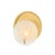 Contemporary Mitzi Shanette 10.75 in. 1 Light Wall Sconce in Vintage Gold Leaf Finish For Sale - Image 3 of 11