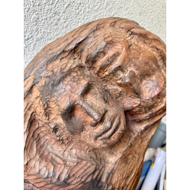 Chaïm Goldberg, Rare Chaim Goldberg Kaszmirez Polish Modernist Memorial Sculpture Spertus Museum, c.1940's For Sale - Image 18 of 18