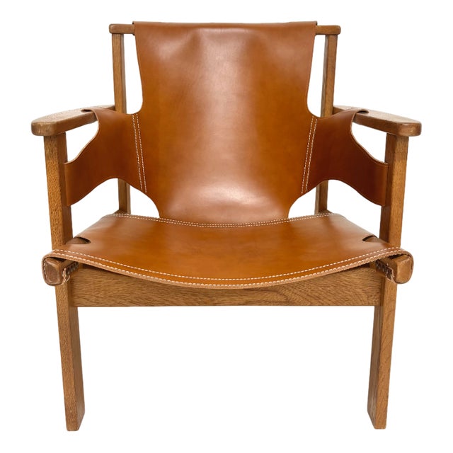 Trienna Lounge Chair by Carl-Axel Acking for Nordiska Kompaniet, 1950s For Sale