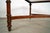 1970’s Hollywood Regency Maitland & Smith Leather & Brass Coffee Table For Sale - Image 10 of 12