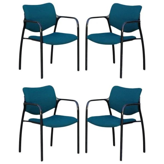 Metal Modern Dining Chairs by Mark Goetz for Herman Miller - Set of 4 For Sale - Image 7 of 7