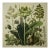 Dark Green Antique Botanical Garden Study No. 18 - Natural History Fine Art Print For Sale