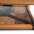 Mid 20th Century Smoked Glass and Oak Parquetry Coffee Table With Lower Shelf For Sale - Image 4 of 18