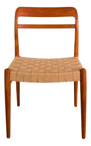 Mid-Century Modern Side Chair in Teak