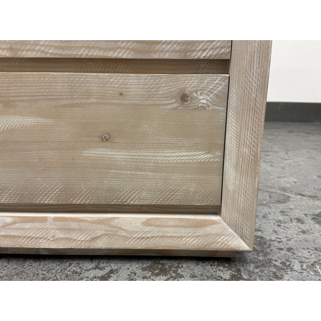 Restoration Hardware Callum Wide Dresser + Topper Set For Sale - Image 11 of 12