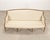 19th C. English Georgian Neoclassical Painted Cabriole Sofa For Sale - Image 15 of 18