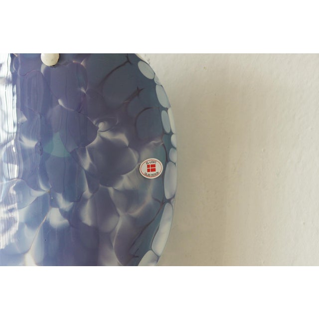 Mid-Century Modern Scandinavian Glass Wall Lamps from El Light, Set of 2 For Sale - Image 3 of 6