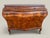 Curved chest of drawers in solid walnut with 20th-century inlays - Top Antiques Year: 1900 Materials: Solid walnut...
