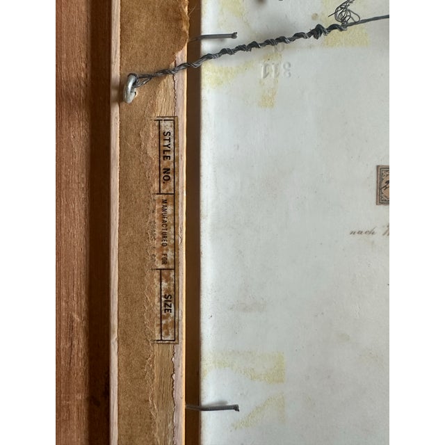 Antique Hand-Painted Porcelain Portrait Plaque Inscribed W. Menzler For Sale In New York - Image 6 of 6